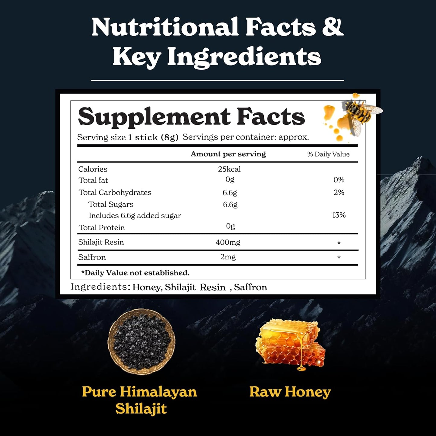 Barras de Shilajit del Himalaya BetterAlt™