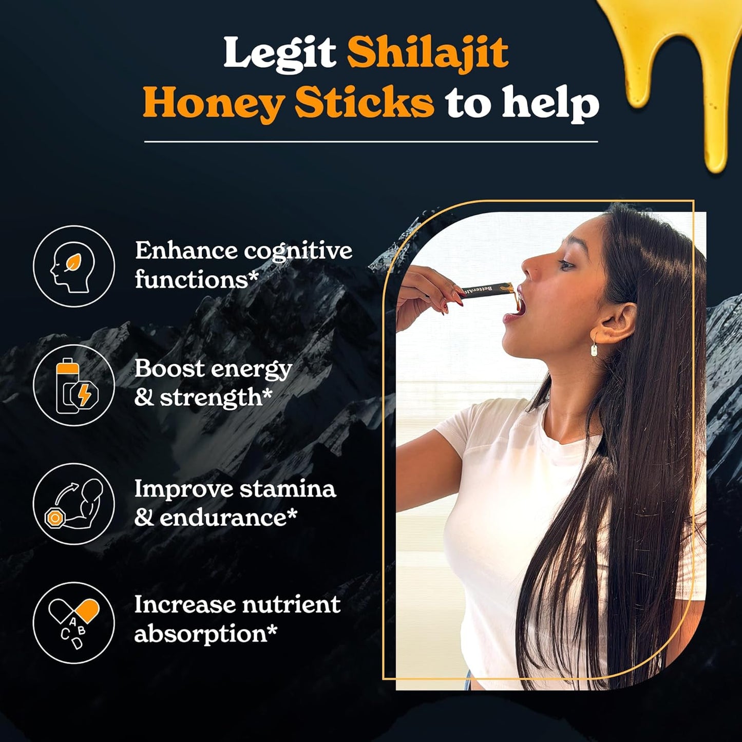 Barras de Shilajit del Himalaya BetterAlt™